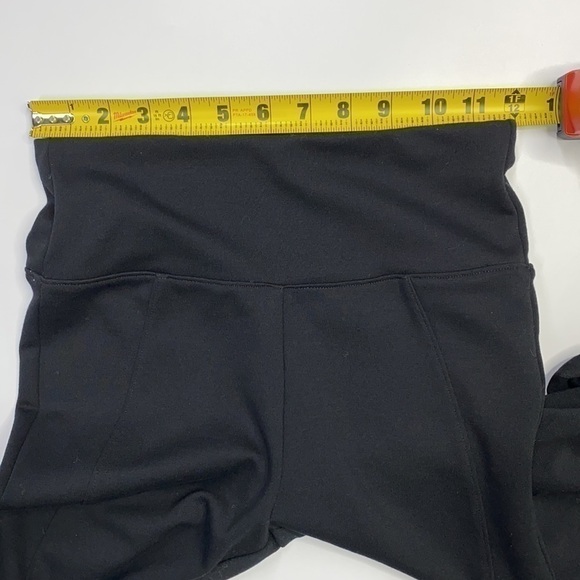 Assets by Spanx Fl4915 Ponte Shaping Leggings Size Small Black - Picture 10 of 12